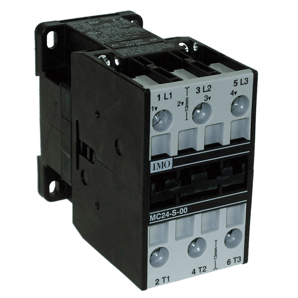 Contactor 3 Pole Open 11kW 24A AC3, 110V AC Coil Overload = MCOR-2-…
