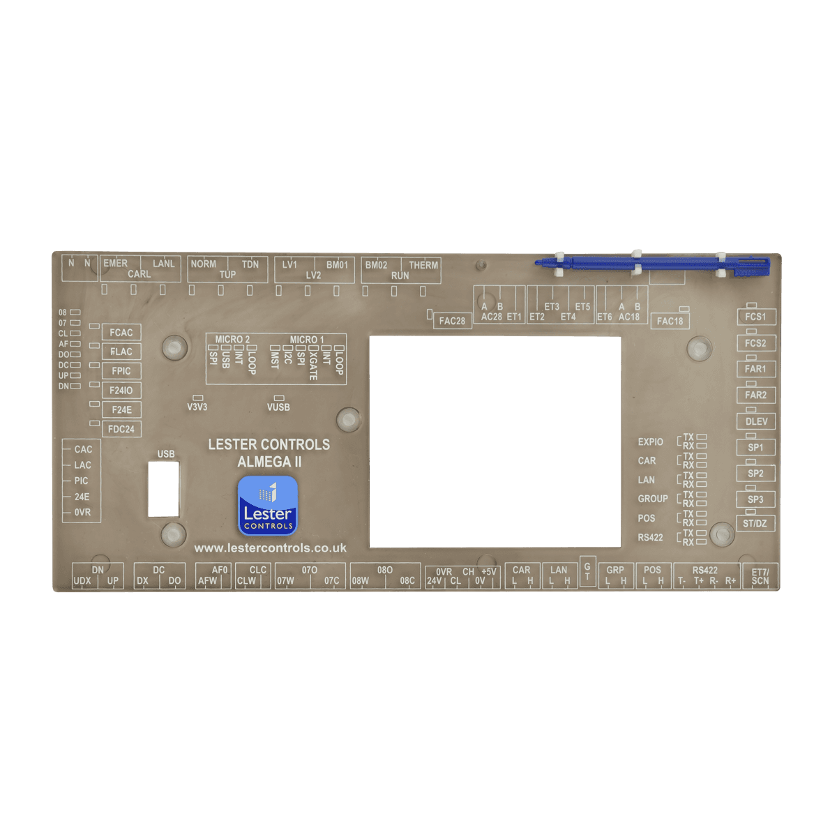 Almega II Horizontal Facia