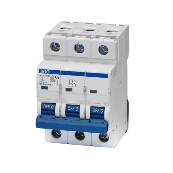 MCB 3 pole 32 amp C curve