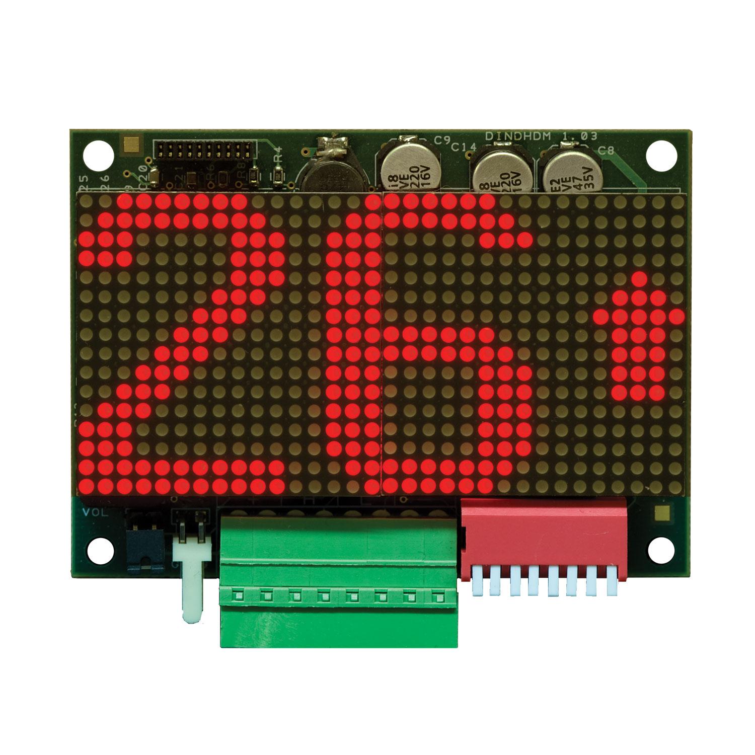 High Definition 2 Segment Dot Matrix Indicator