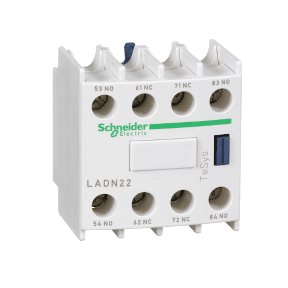 Telemechanique Auxiliary Block 'D' 1x N/O, 3x N/C