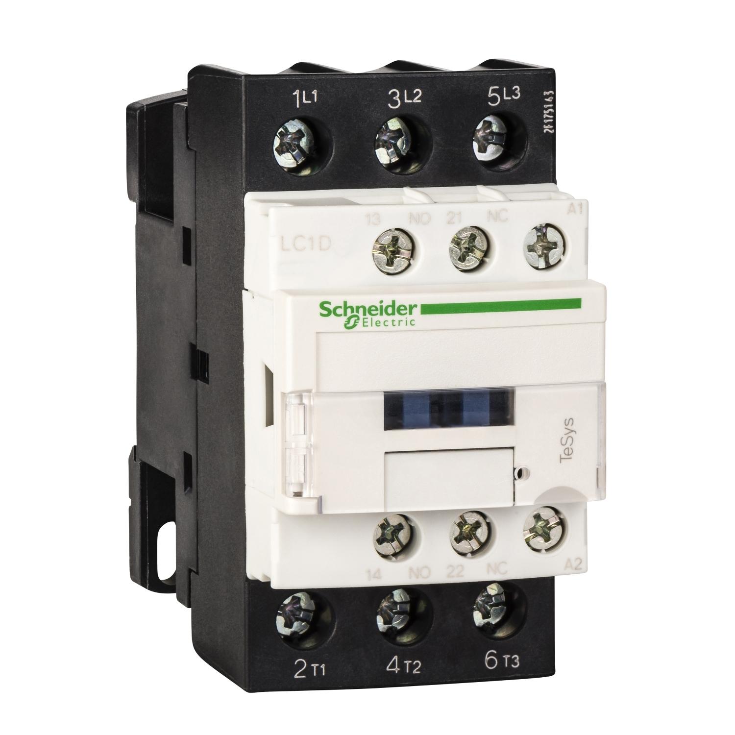 Schneider Electric 3 Pole Contactor, 32 A, 110 V ac Coil, TeSys D, 3NO, 15 kW