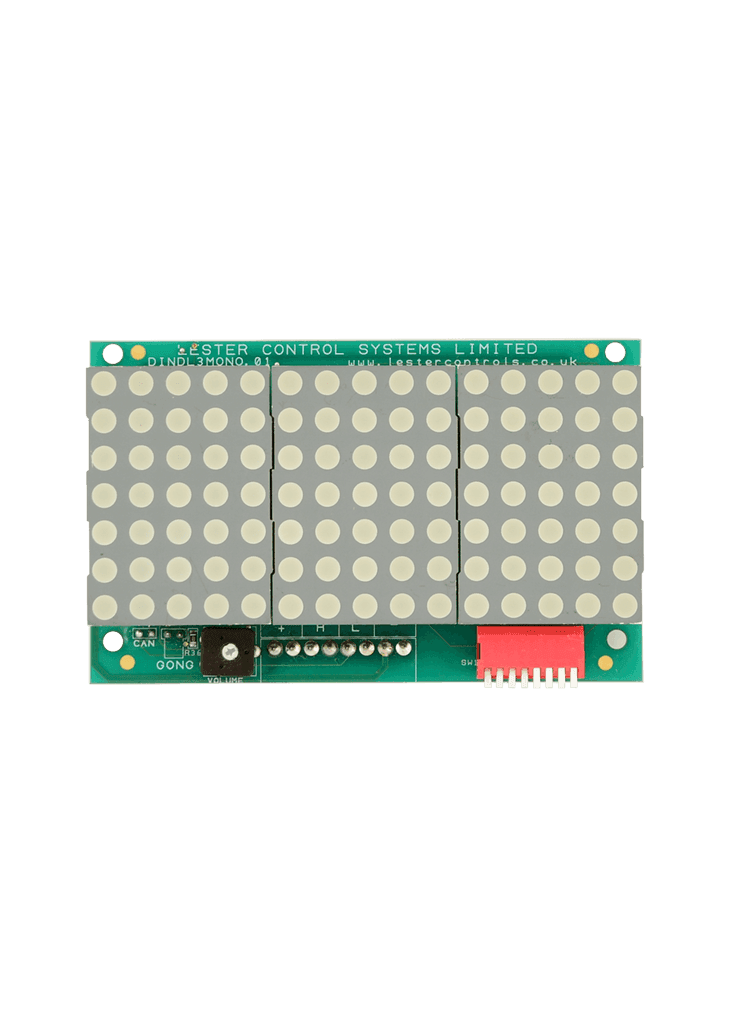 TC3 50 3-Digit Dot Matrix Indicator c/w Rear Terminals
