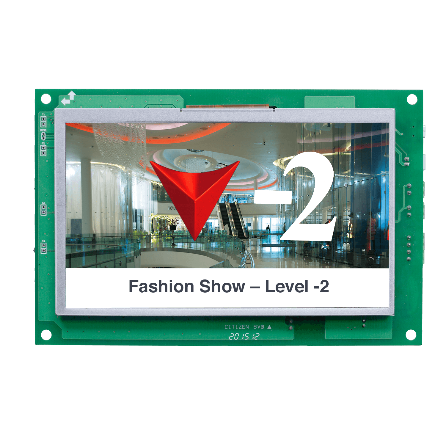 Non Serial TFT (LCD) 7 Inch Indicator 