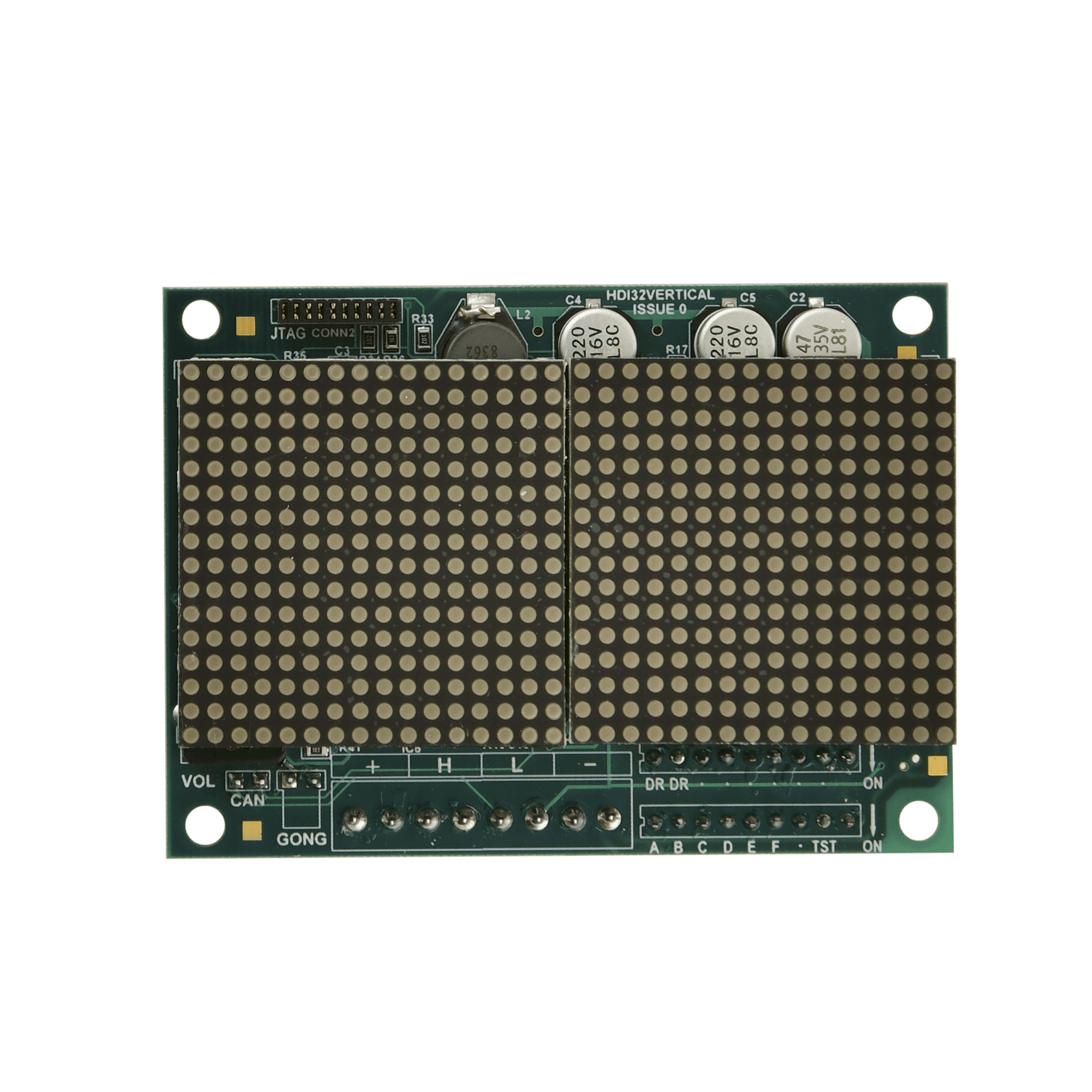 High Definition 2 Segment Dot Matrix Indicator c/w Rear Terminals